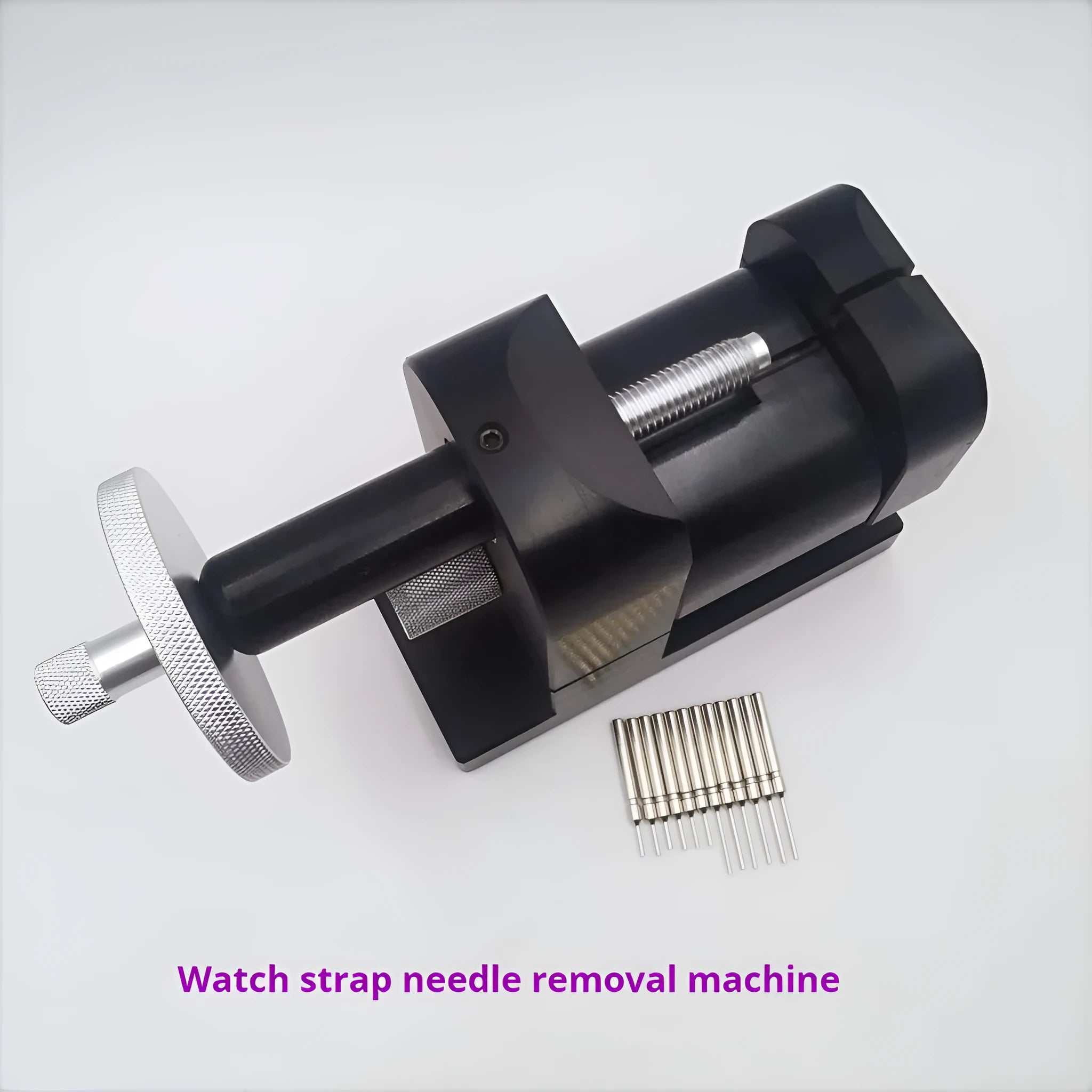 Alloy steel watch strap removal machine with dimensions 150x115x80mm