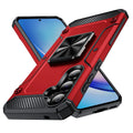 Samsung magnetic rotating wristband phone case in black TPU PC back cover style