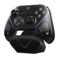 PlayStation controller charging dock with Smart Start/Stop technology in black, green or purple