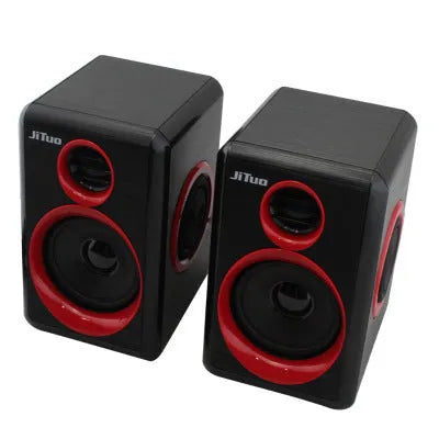 USB cable speaker with 3.5mm audio plug and random colour
