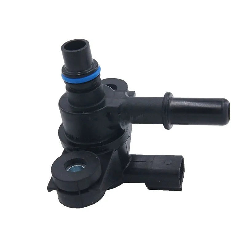 Ford vehicle turbocharging solenoid valve model AU5A-9G866-AB in black ABS plastic