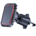Black snap-on car air outlet phone holder M06-AV6S for universal vehicles with rechargeable battery