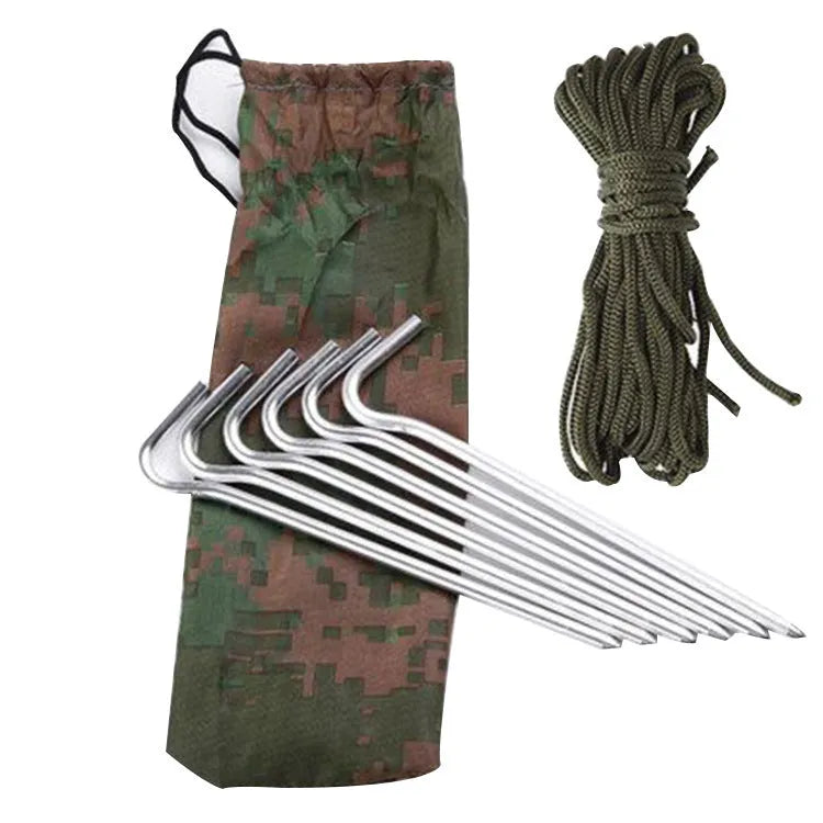 Outdoor awning sun shelter 300x300cm waterproof oxford fabric camping canopy in army green with wind ropes