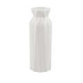Drop-resistant melamine plastic vase ornament in grey, green, pink or white with 7.2cm bottom diameter