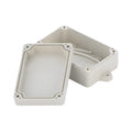 F4B-1 black ABS plastic waterproof instrument enclosure for electronics.