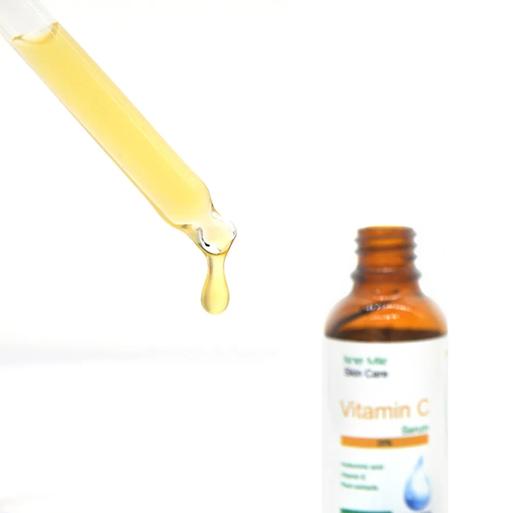 30ml bottle of Vitamin C undiluted skincare essence for brightening uneven skin tone