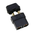 Amass XT90H-F female connector black with strip line sheath and fixed hole