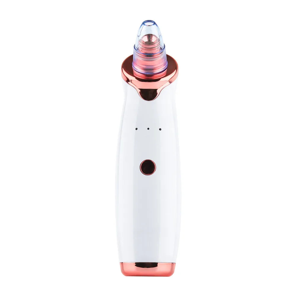 Electric blackhead removal tool in choice of colours with nozzle attachments