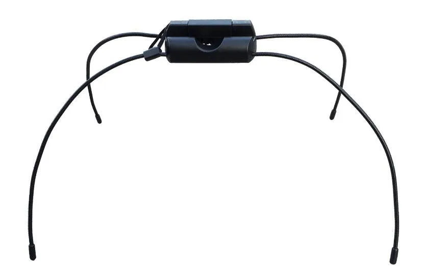 ABS and steel multifunctional lazy spider bracket holding a smartphone on a desktop