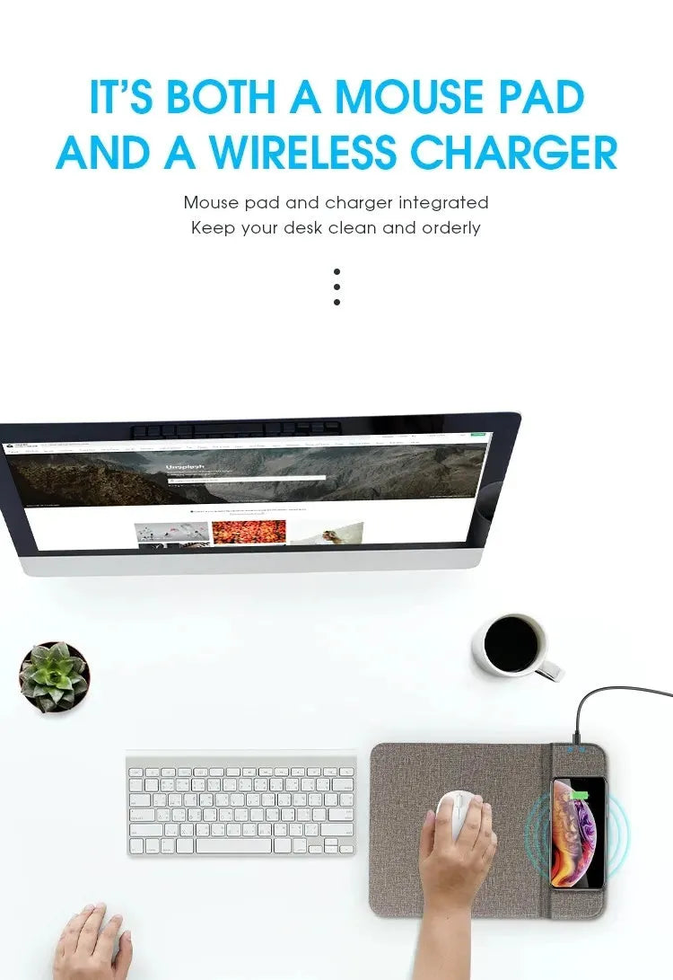 Foldable cloth phone holder with wireless charging for smartphones
