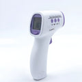 White digital thermometer with non-contact temperature measurement capability for general use