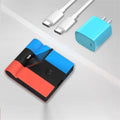 Compact portable game console adapter with rotary design in PVC-aluminium alloy housing for 4K HD projection.