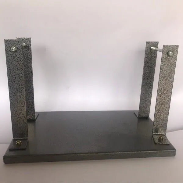 A black iron inverted bracket accessory for mounting an electric planer, measuring 285mm in length.