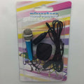 T3 mini condenser wired microphone with 3.5mm jack for Android mobile phones in multiple colours