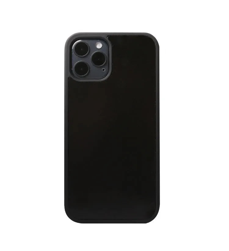 Anti-gravity TPU phone case for Apple iPhone in black, back cover style
