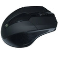 Wireless optical mouse for desktop computers, 2.4GHz, 1600dpi, four-way wheel, available in seven colours