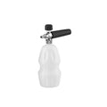 High pressure car wash water gun foam pot with pure copper tip and adjustable nozzle in grey