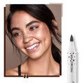 Natural freckle pen creating temporary freckles on face, light brown and dark brown available