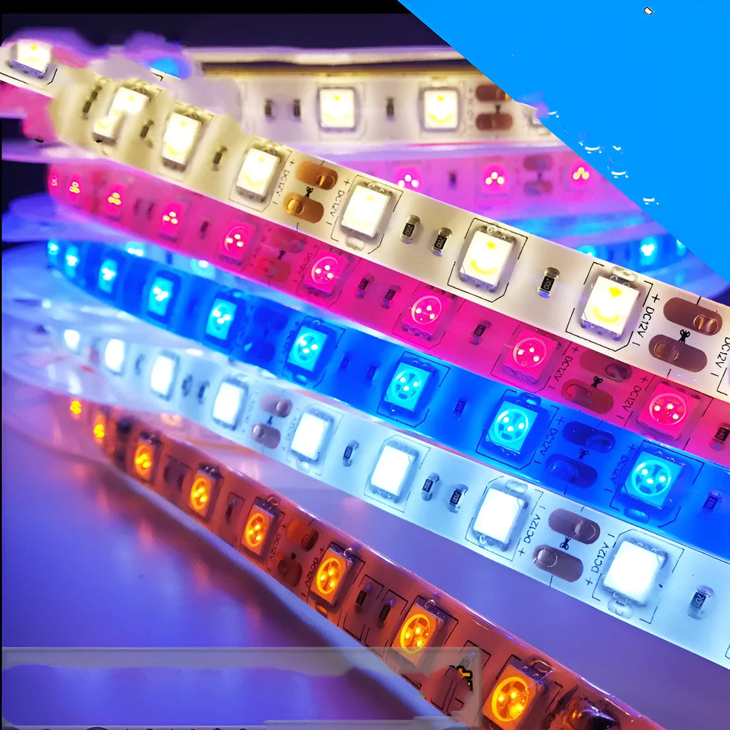 Epoxy waterproof flexible LED light strip with 5050 SMD beads for outdoor and counter decoration