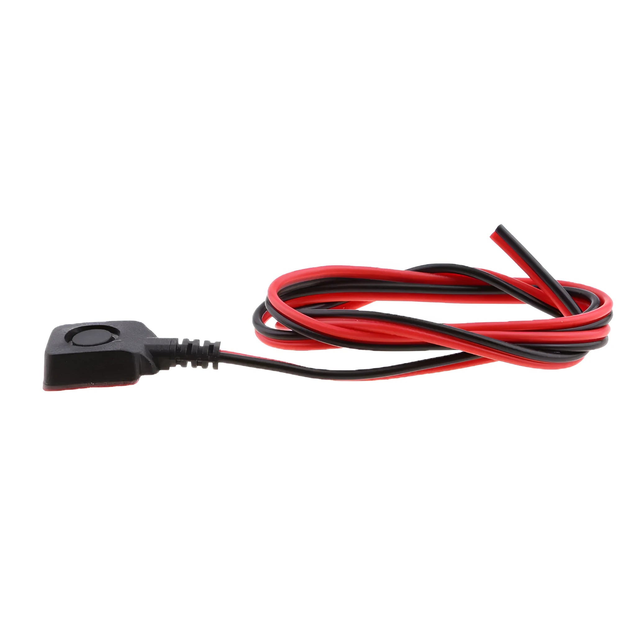 Red car alarm emergency reset panic switch with 50 cm cable and 15x15mm button