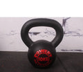 Cast iron kettlebell dumbbell on floor, available in multiple weight sizes from 4kg to 24kg