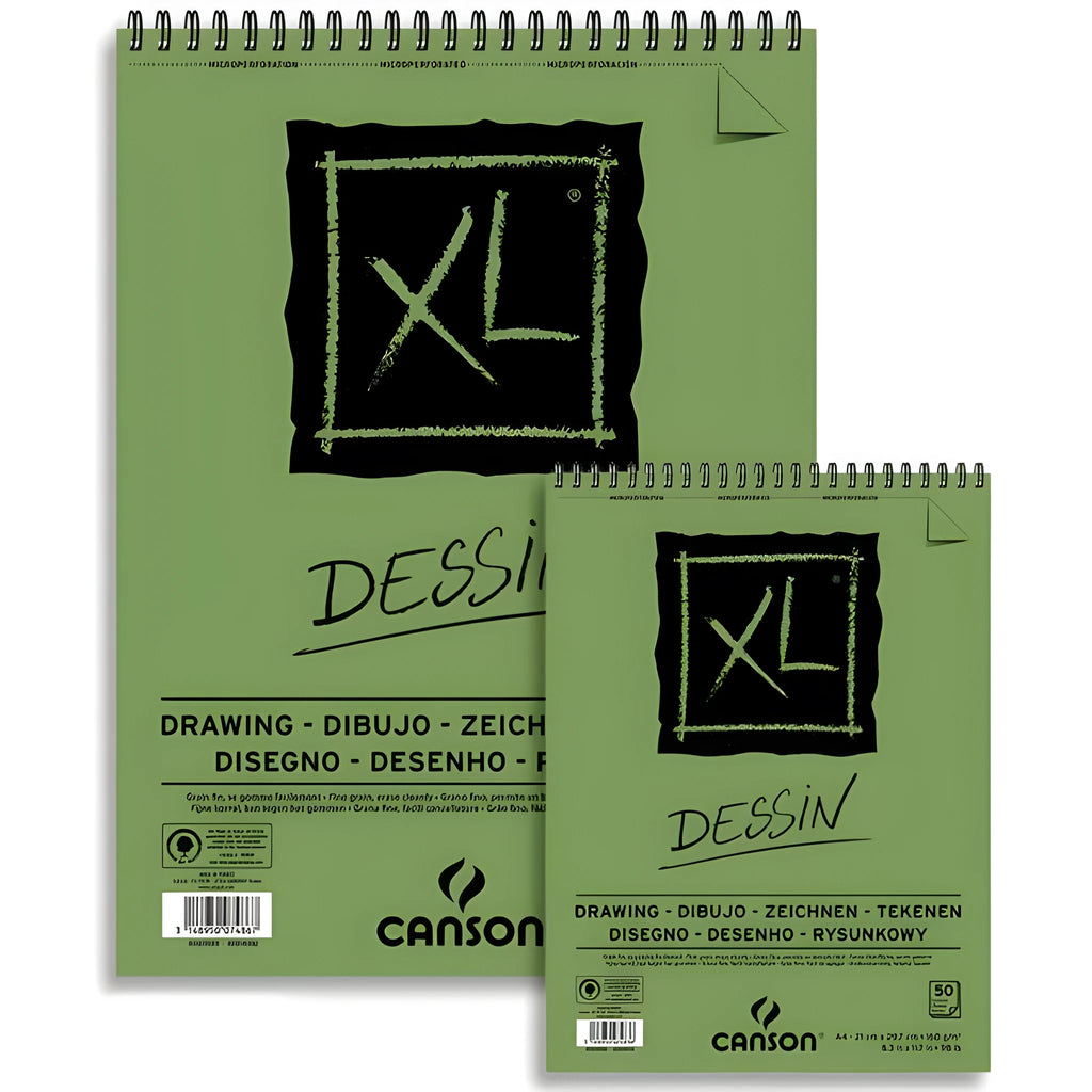 Green paper cover spiral bound sketchbook 8K size 270x390mm 40 sheets for water-soluble colour