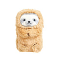 Plush velvet pencil case with creative funny design for boys, colour option A