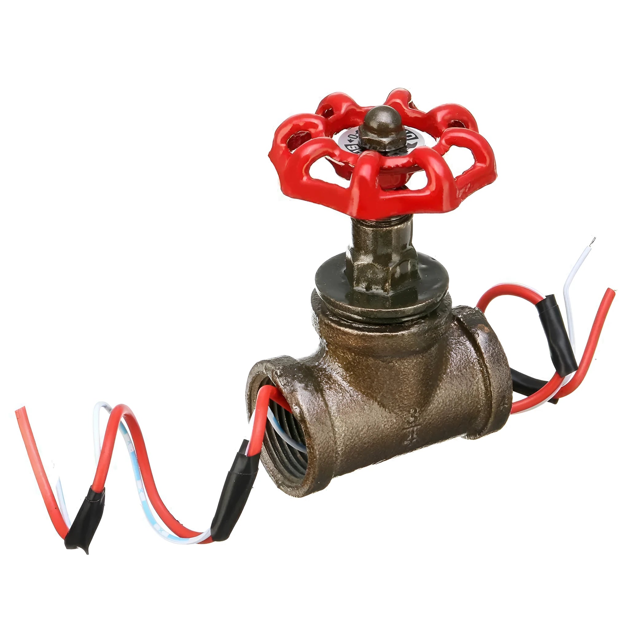 Grey copper steampunk industrial light switch valve with 3/4 inch threaded connection