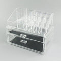 Clear acrylic storage container showing transparent foldable design with 18 litre capacity