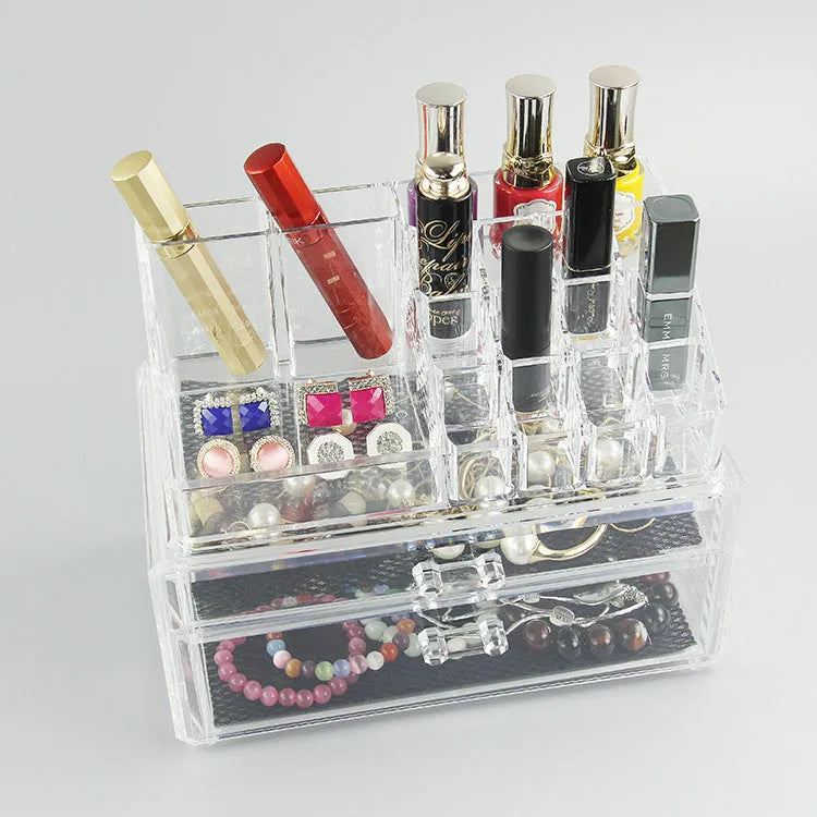 Clear acrylic storage container showing transparent foldable design with 18 litre capacity