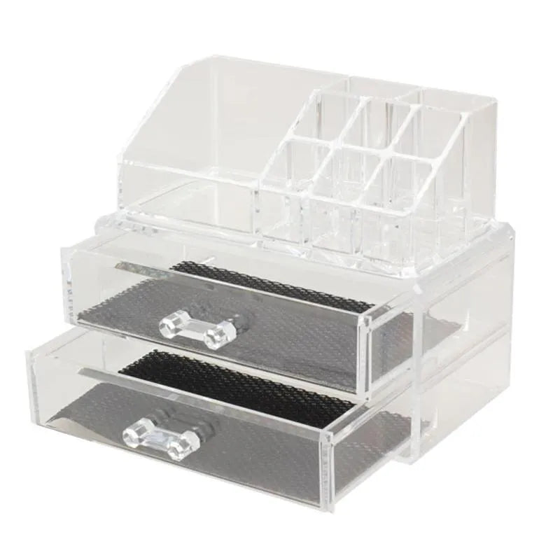 Clear acrylic storage container showing transparent foldable design with 18 litre capacity