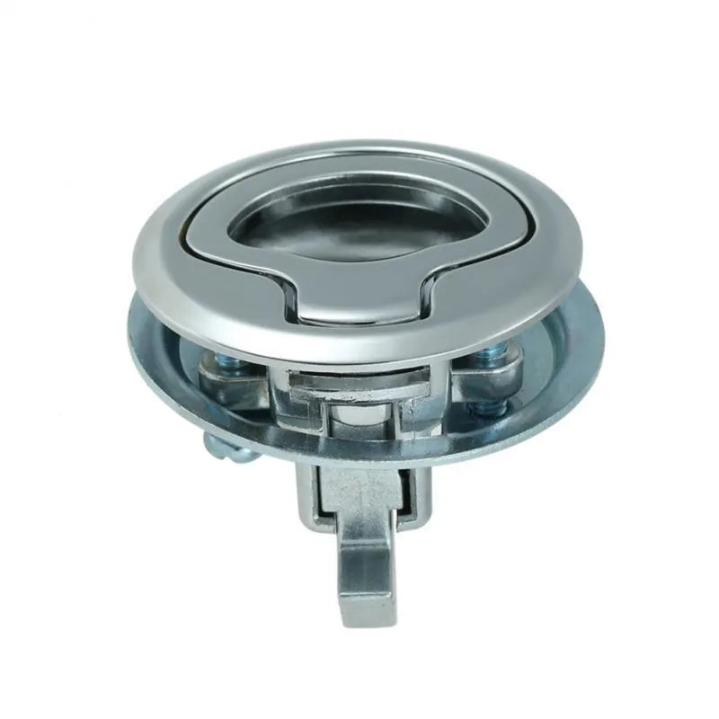 SOUTHCO stainless steel pull ring lock deadlock for industrial chassis cabinet with chrome plated finish