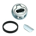 SOUTHCO stainless steel pull ring lock deadlock for industrial chassis cabinet with chrome plated finish