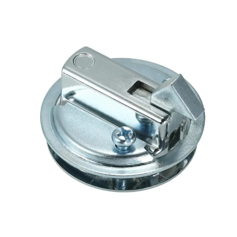SOUTHCO stainless steel pull ring lock deadlock for industrial chassis cabinet with chrome plated finish