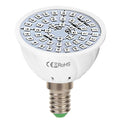 White LED plant growth lamp with 80 beads for indoor potted plants.