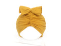 Soft acrylic knit baby hat for infants and toddlers in solid colours
