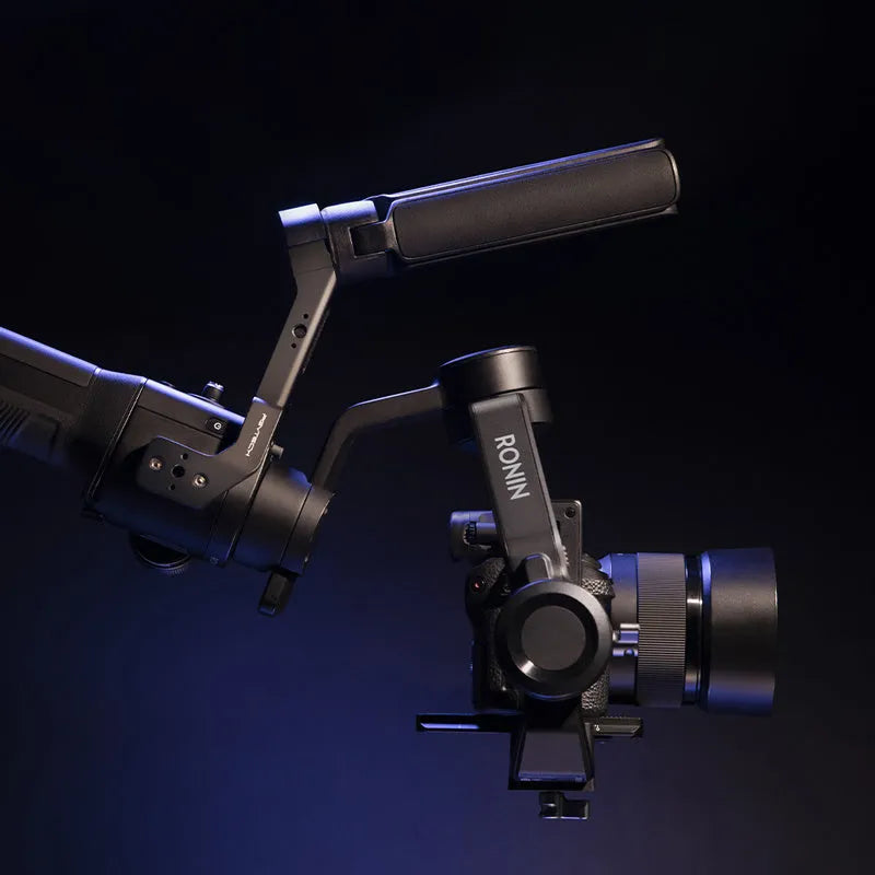 PGYTECH aluminium alloy pot holder accessory for DJI Ronin S and SC gimbals on a tripod