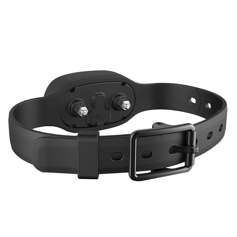 Waterproof rechargeable remote control dog training collar in black or orange