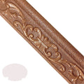 Self-adhesive decorative skirting line with grid pattern for living room wall protection in medium size
