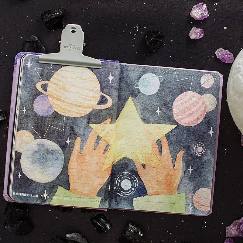 Creative Cartoon Notebook The Little Prince Journal Hardback Cover Notebook for Students Art Diary Writing Record Book A5 Size