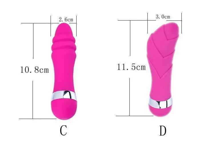 Vibefun AV vibrator in nude colour with realistic dildo shape and anal beads