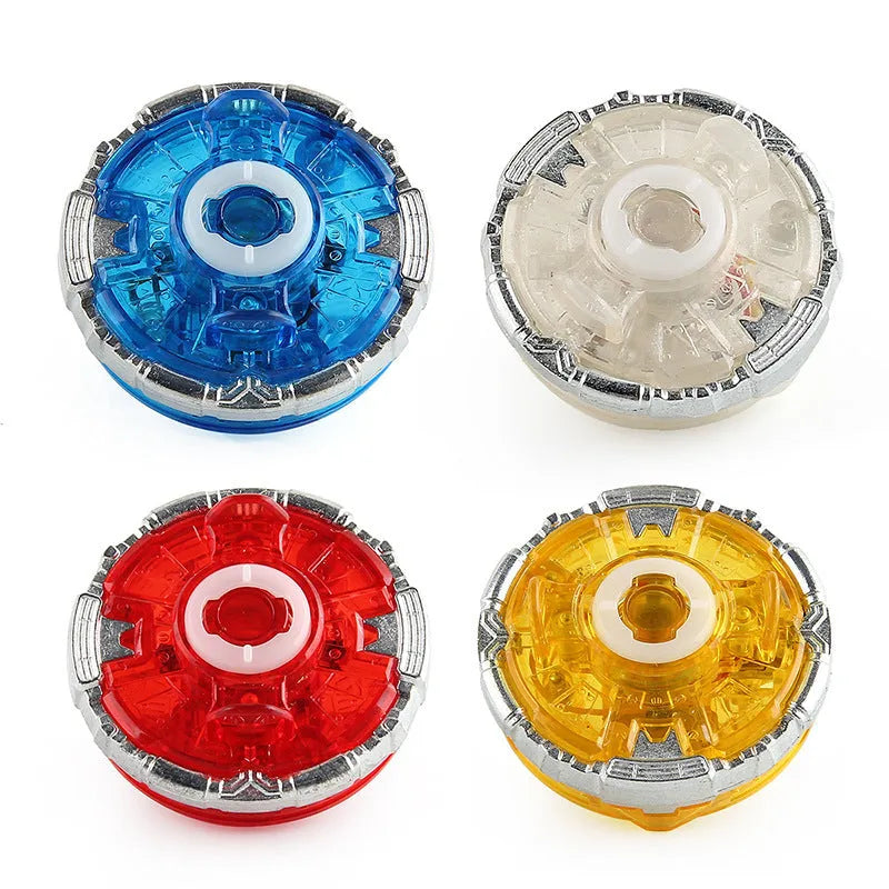 Luminous gyro bottom accessory for beyblades with 4.5cm dimensions and 31.4g weight