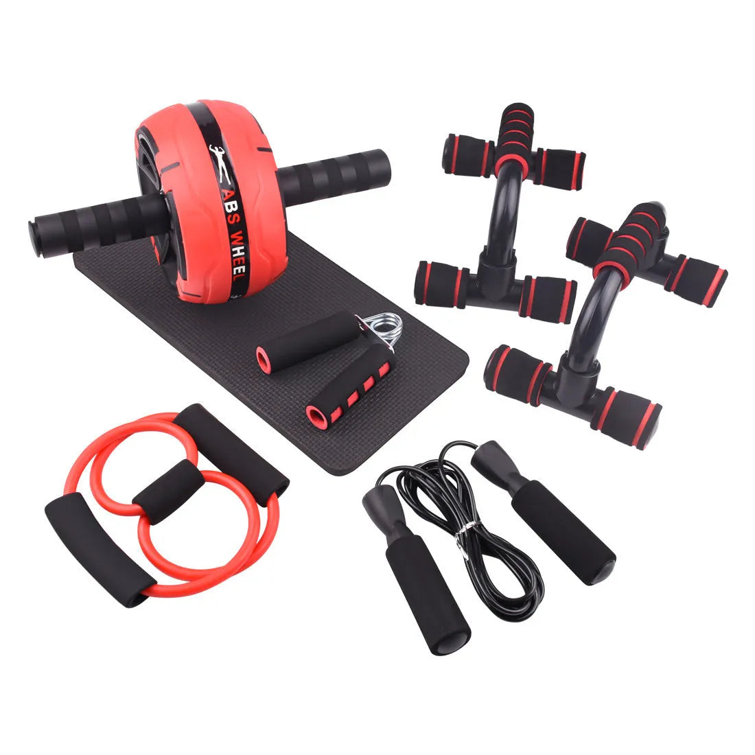 1.6kg abdominal muscle fitness machine in green red or black for home office outdoor core training