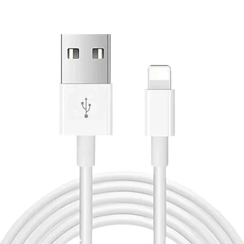 White 20W USB-C fast charger with 1 metre cable for iPhone and iPad charging