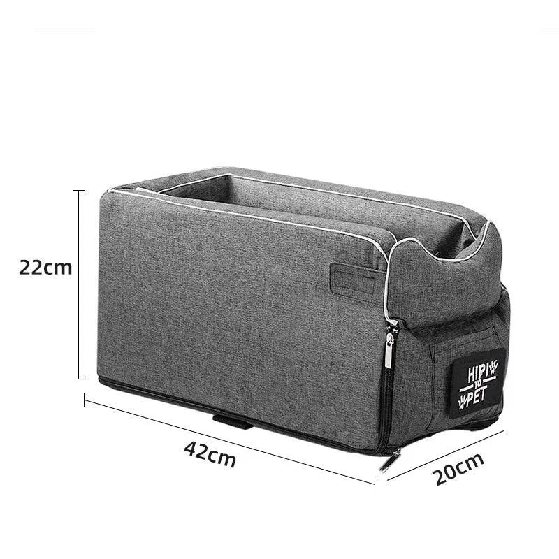 Car pet mat dog house 42x20x22cm oval beige colour for cats and small dogs
