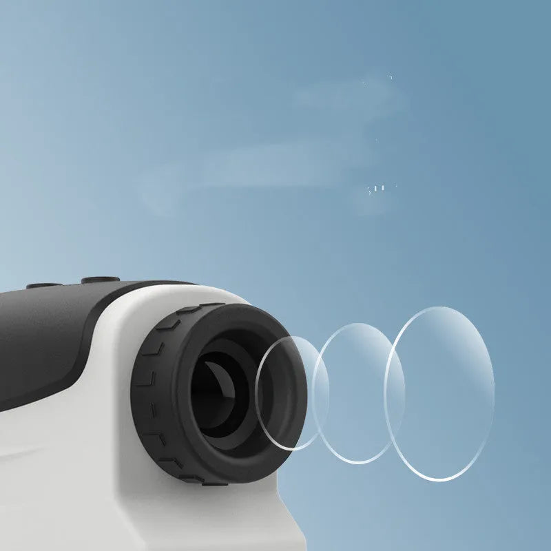 Golf laser rangefinder telescope for 1500 metre distance measurement