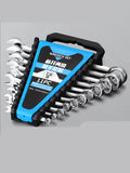 Chrome-vanadium alloy steel double-purpose ratchet combination wrench for auto repair