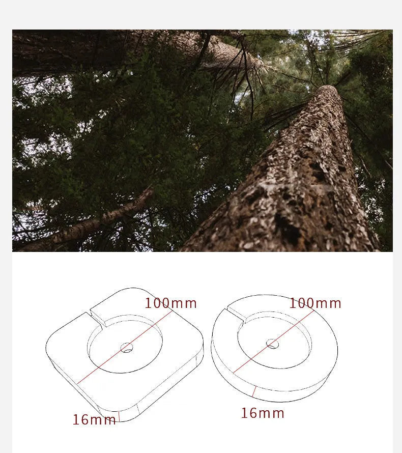 Walnut wood magnetic wireless charger base with iPhone on Magsafe charging pad