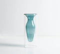 Small colourful transparent glass vase with Nordic ins style for home decoration