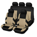 General Motors all-seasons seat cover with cotton padding in black colour for car interior protection
